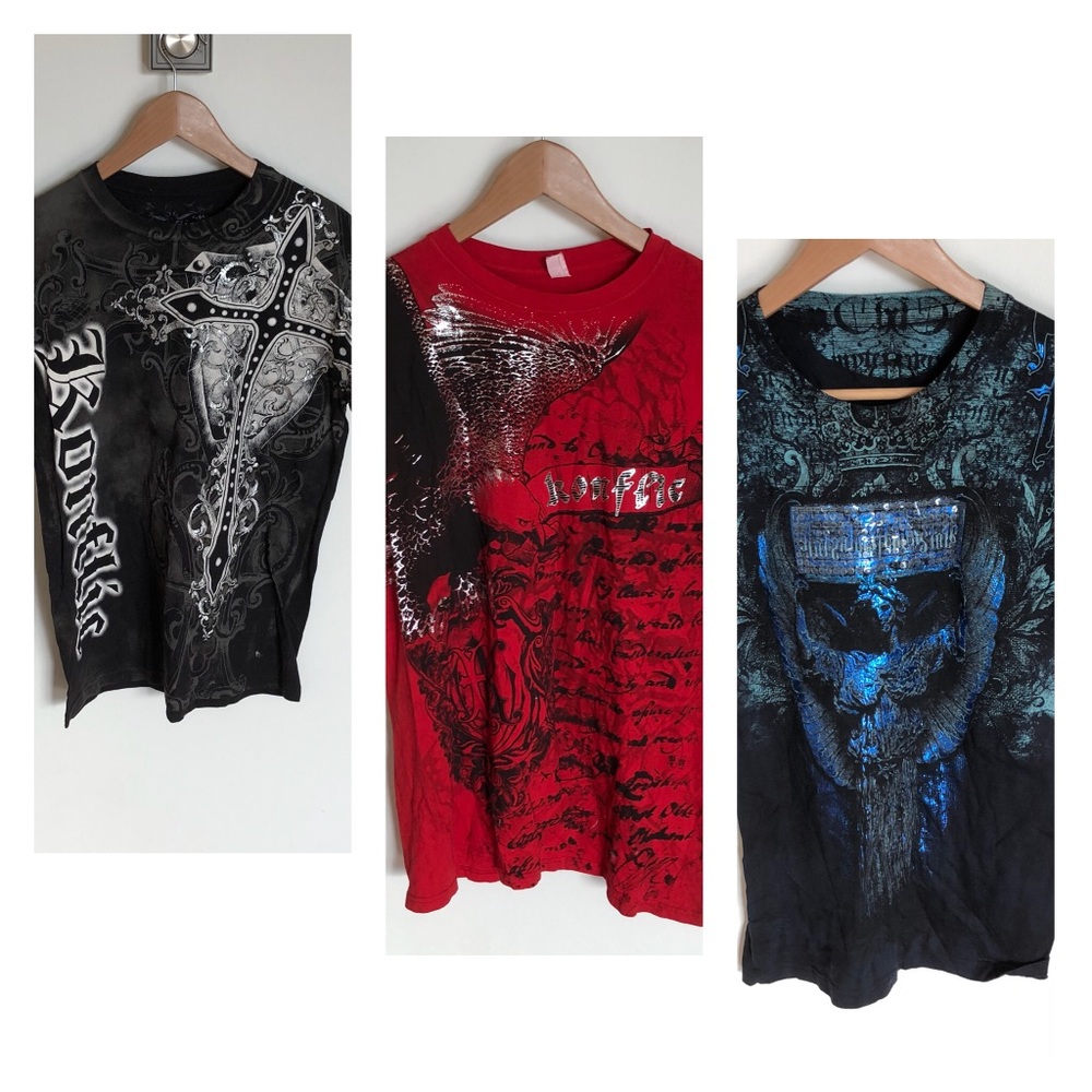 3 Konflic Sample T-shirts